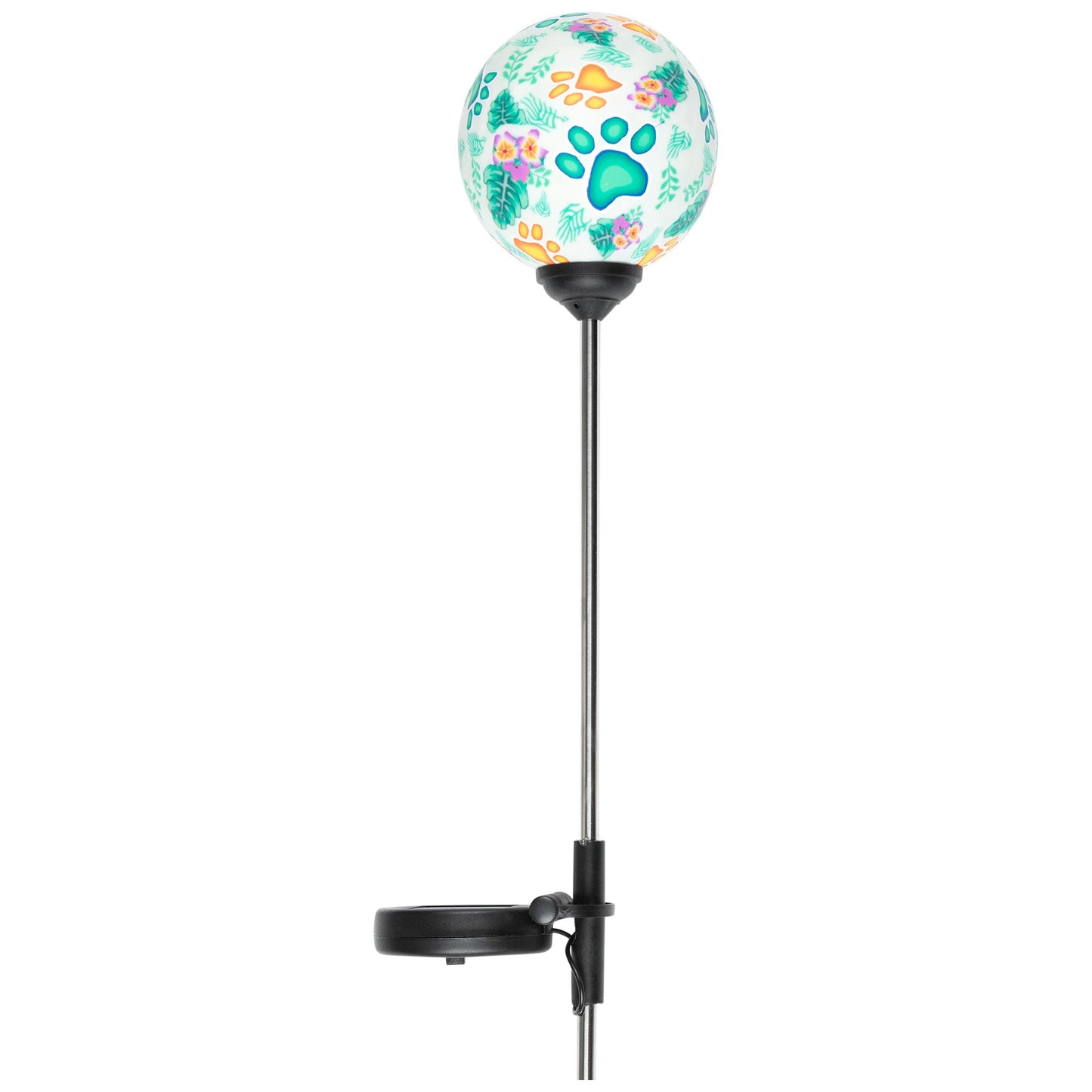 Pawsitively Beautiful Solar Garden Stake