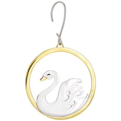 Brilliant Bird Mixed Metals Ornament