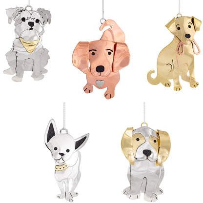 Dog Breed Mixed Metal Ornament