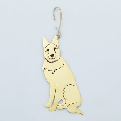 Dog Breed Mixed Metal Ornament