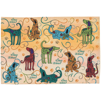 Festival Pets Placemat - Set of 6