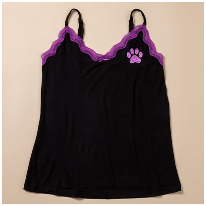 Paw Print Camisole Short Set