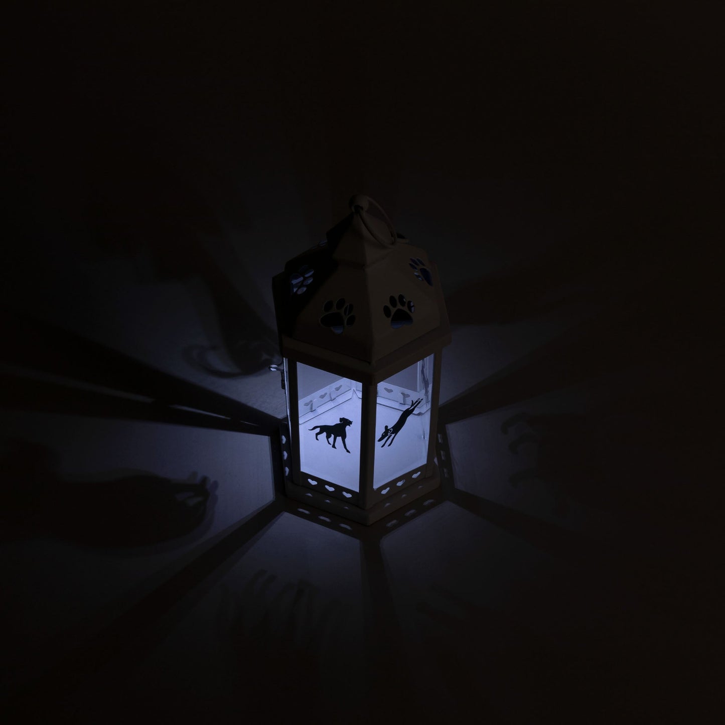 Pet Silhouette Solar Lantern