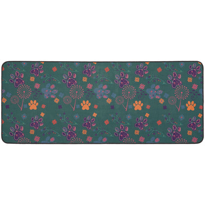 Fields of Flowers & Paws Floor Runner