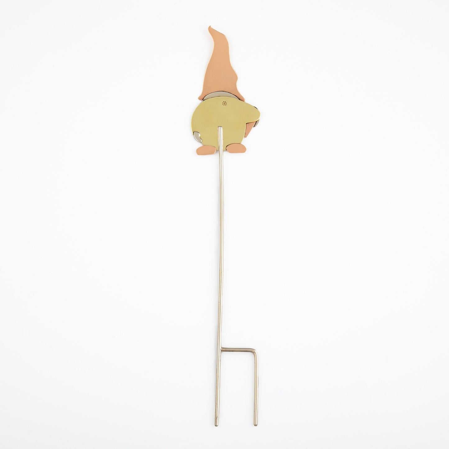 Cute Gnome Mixed Metal Plant Stake