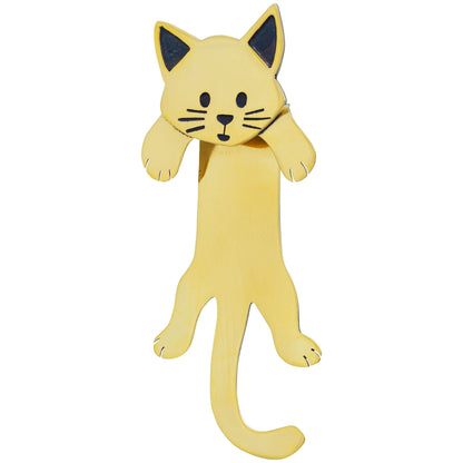 Hello Cat Mixed Metal Plant Charm