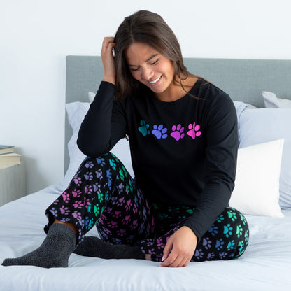 Rainbow Paws Pajama Set
