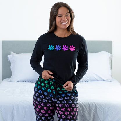 Rainbow Paws Pajama Set