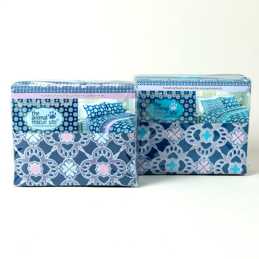 Super Cozy™ Perfectly Patterned Paws Sheet Set