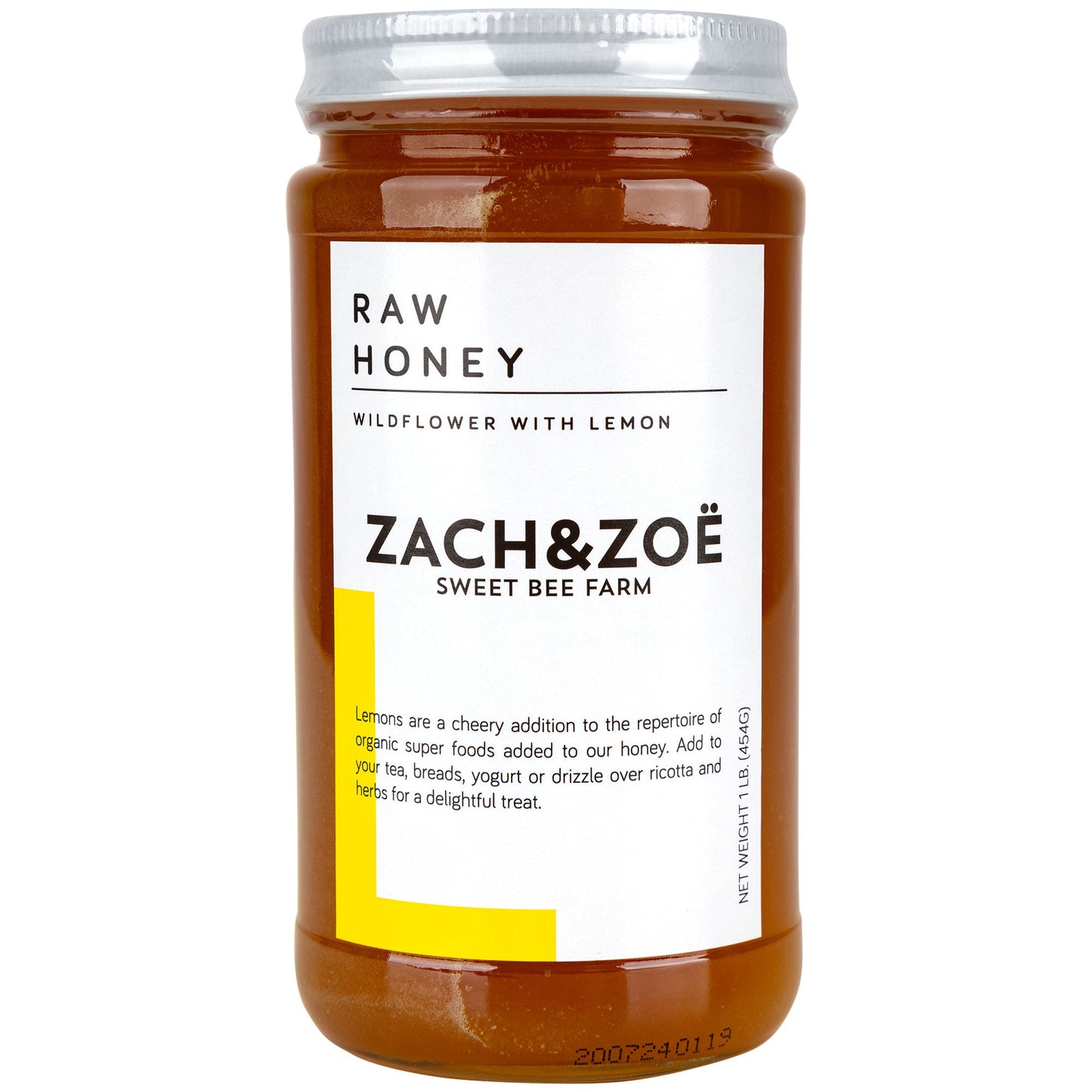 Zach & Zoe Sweet Bee Farm Raw Honey