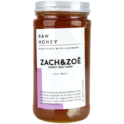 Zach & Zoe Sweet Bee Farm Raw Honey