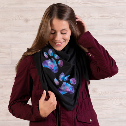 Fleece Lined Oversized Bandana Scarf