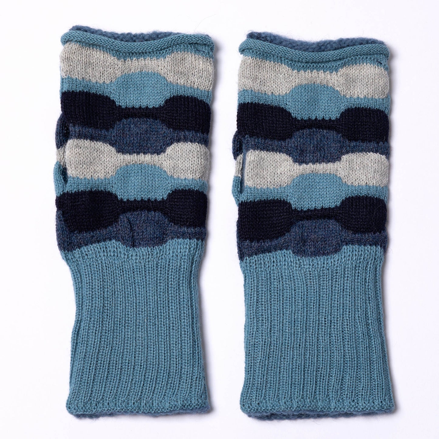 Slouchy Alpaca Fingerless Mittens