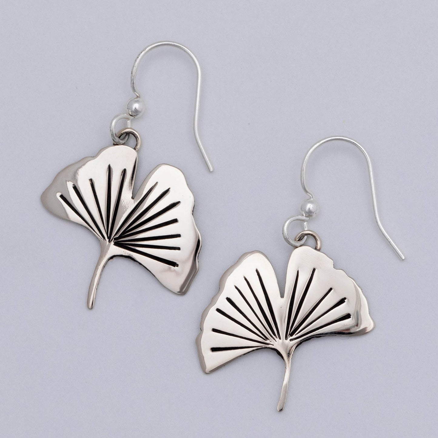 Falling Leaves Mixed Metal Earrings