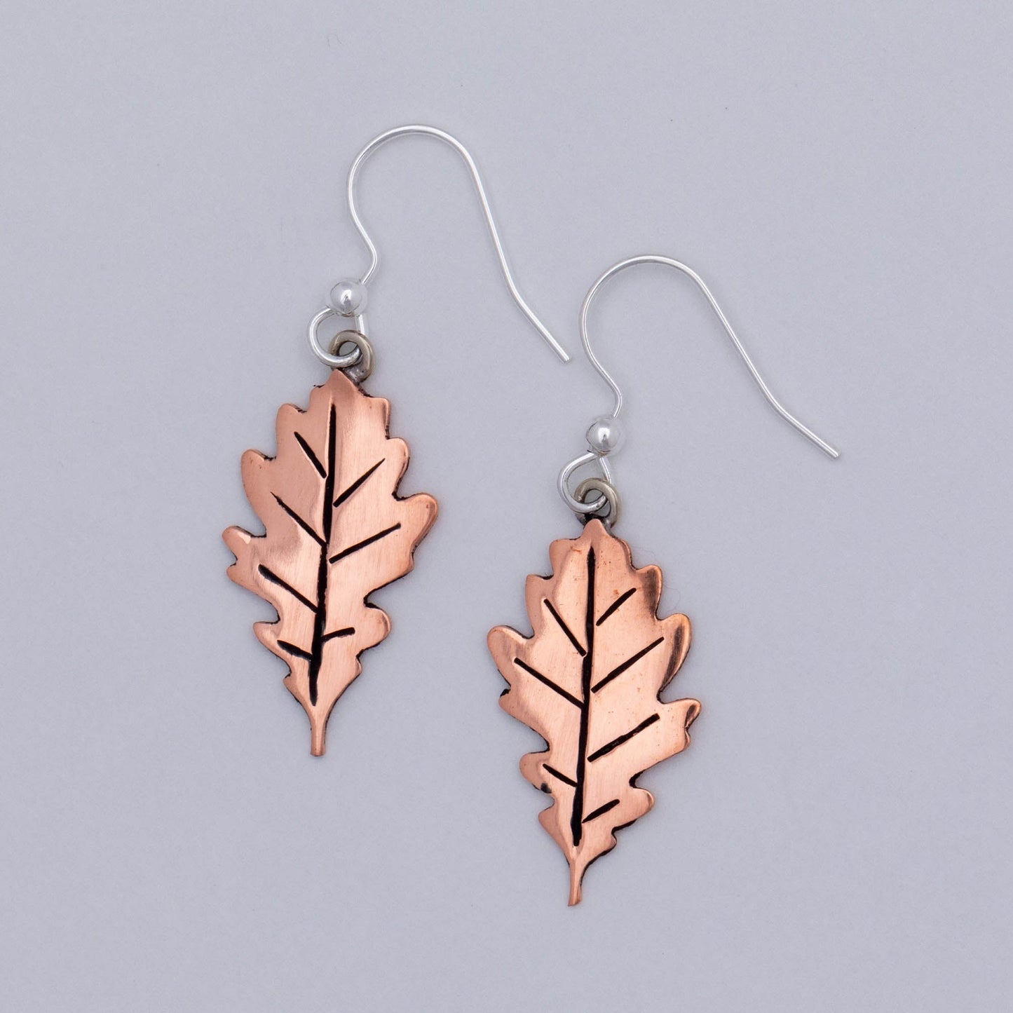 Falling Leaves Mixed Metal Earrings