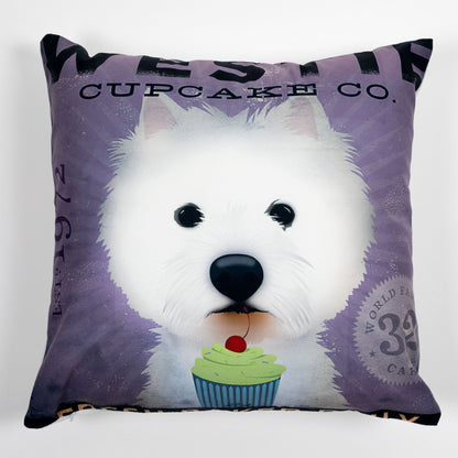 Art Print Plush Accent Pillow Cover