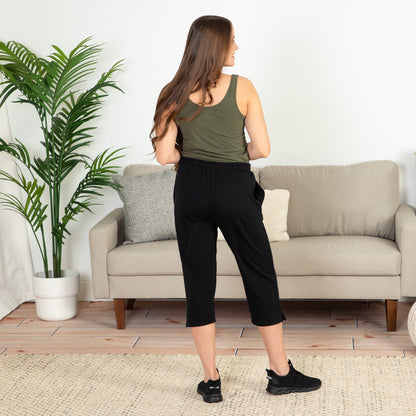 Paw Print Capri Sweatpants