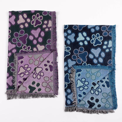 Dancing Paws Jamawar Scarf