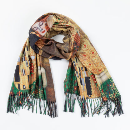 Museum Collection Artistic Print Scarf