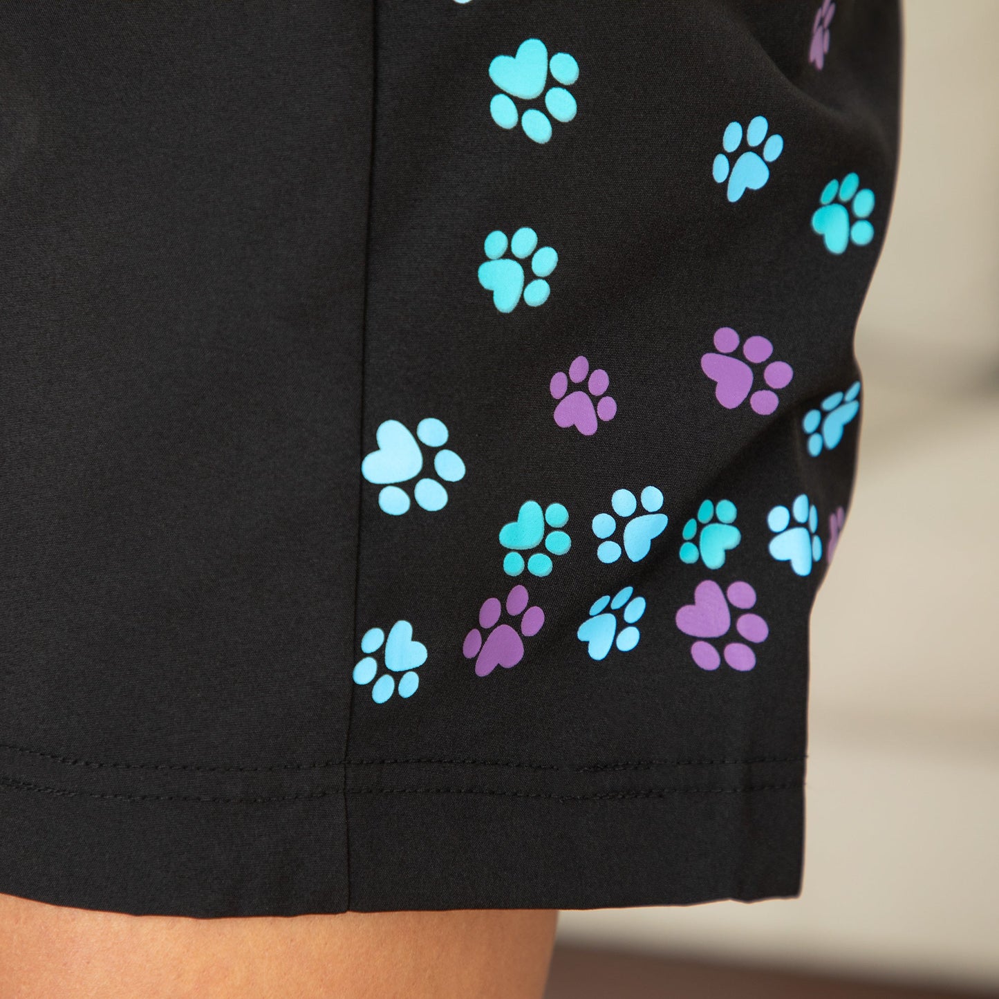 Raining Paws Stretch Shorts