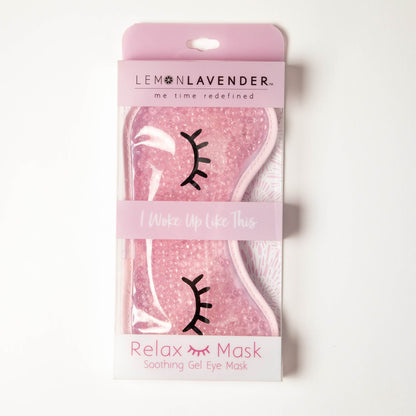 Lemon Lavender Relaxation Gel Eye Mask