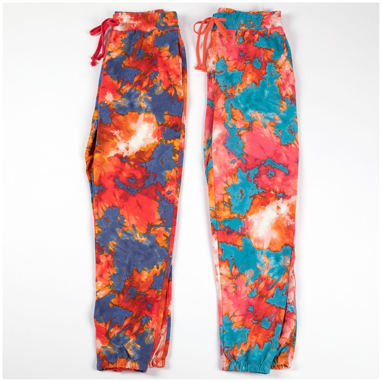 Tie-Dye Cuffed Sweatpants