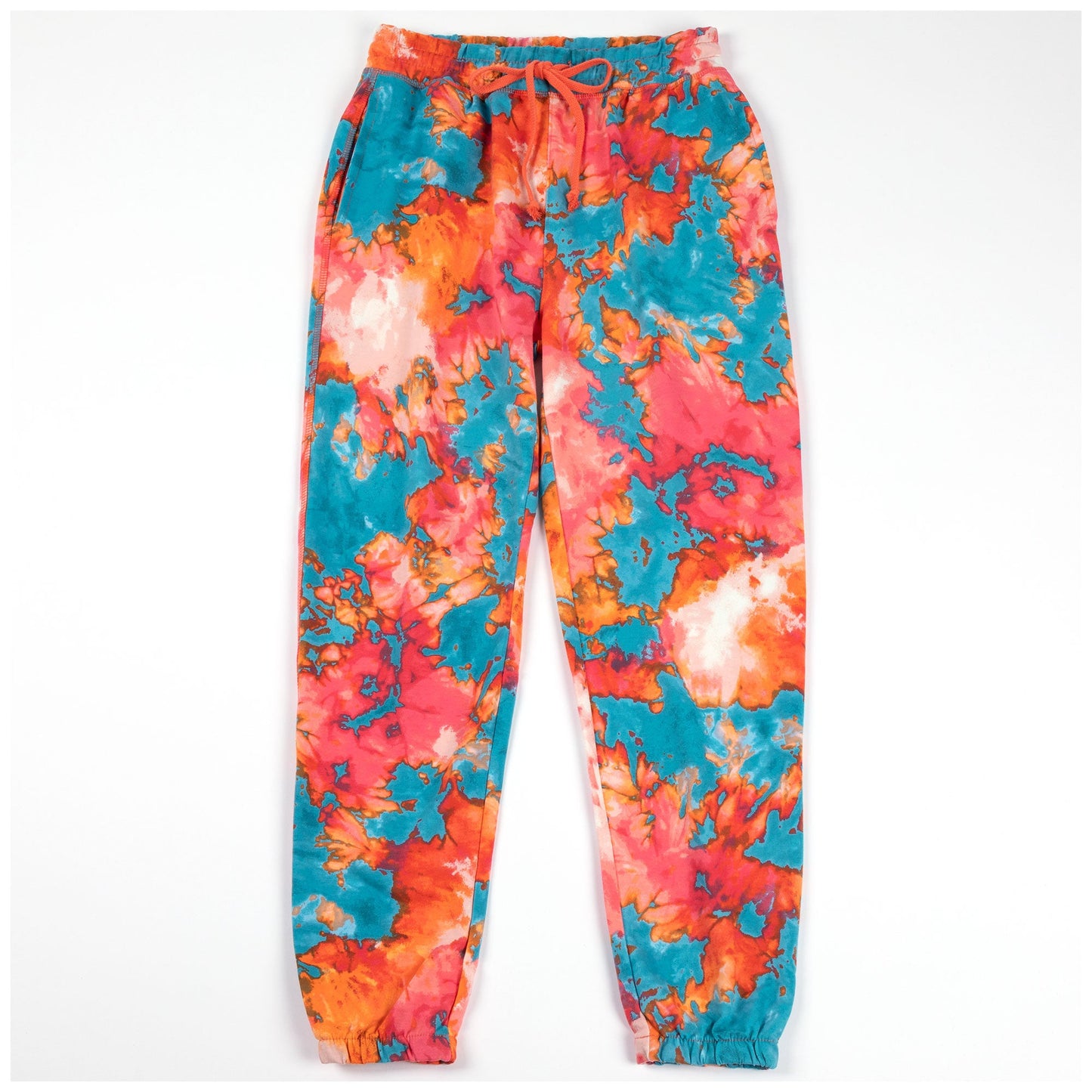 Tie-Dye Cuffed Sweatpants