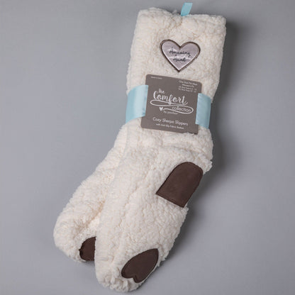 Sweet Sentiments Sherpa Fleece Slipper Socks