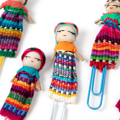 Worry No More Dolls Paper Clips - Set of 6