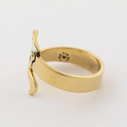 Sweet Dog Hugger Ring