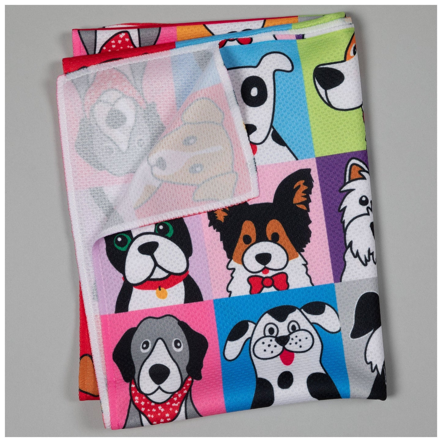 Pet Portrait Exercise Cooling Towel