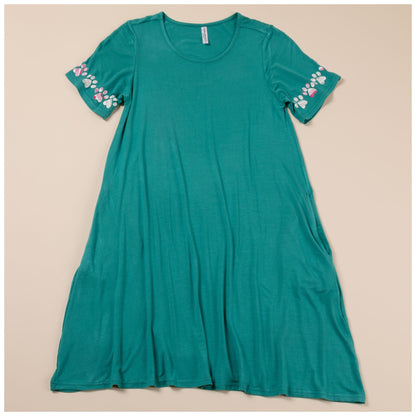 Celebration Paws T-Shirt Dress