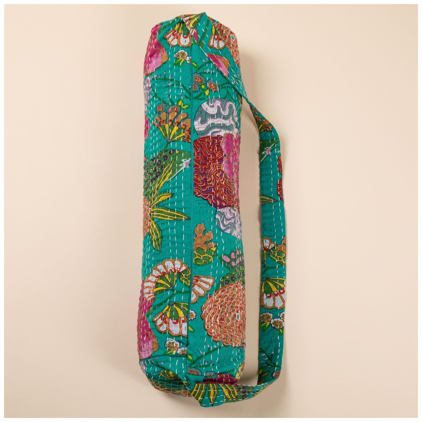 Recycled Kantha Yoga Mat Bag