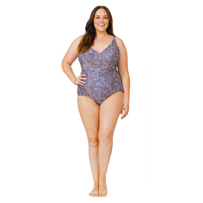 Caribbean Sand&trade; Full Coverage One Piece Swimsuit