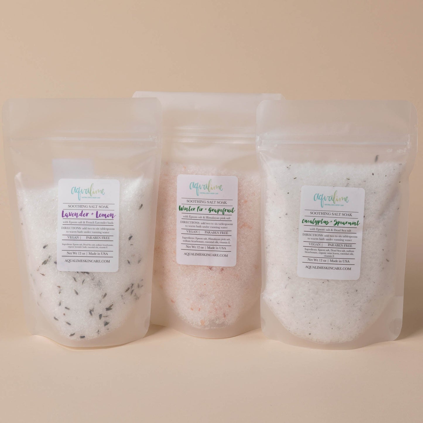 Aqualime Soothing Soaking Salts