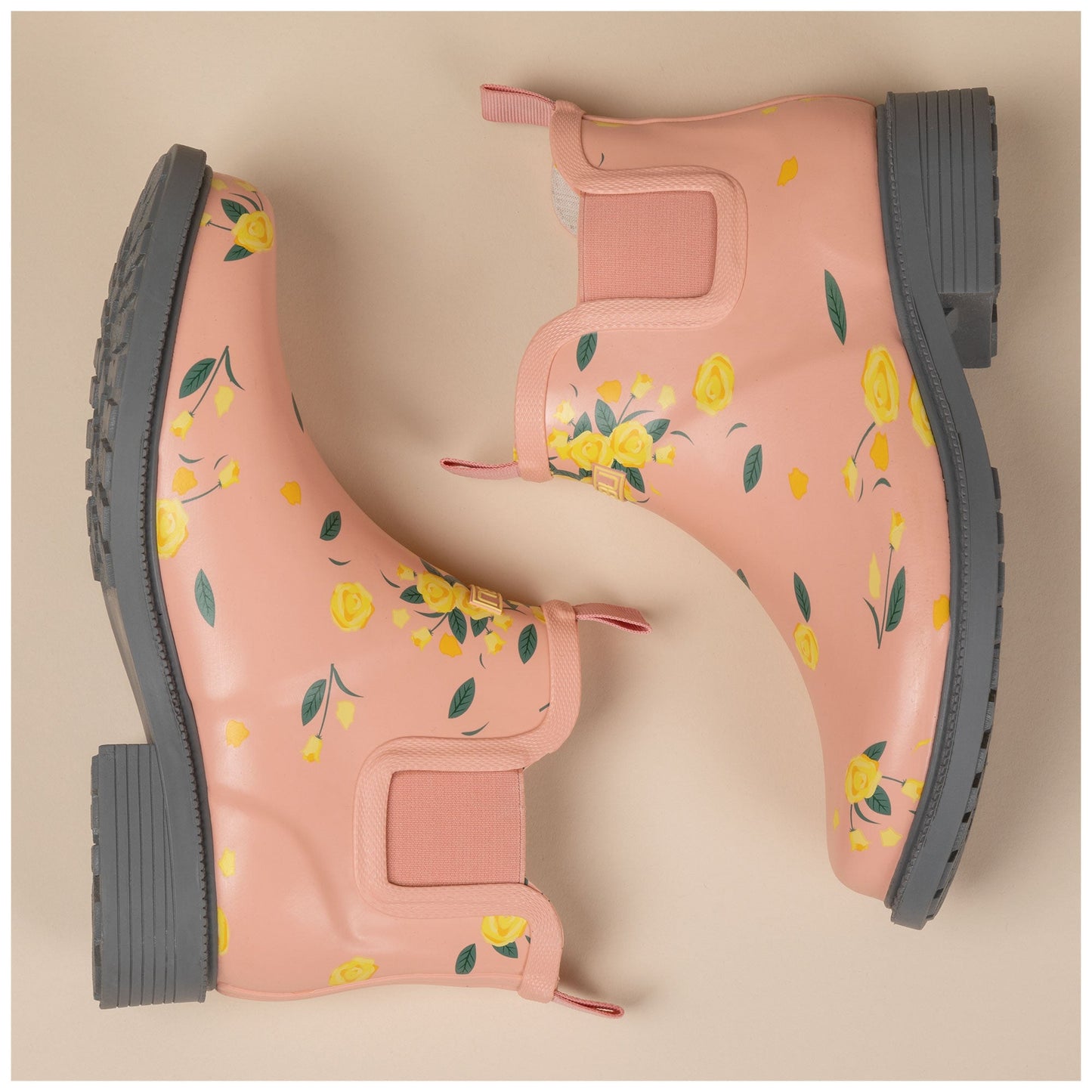 Jambu&trade; Chelsea Floral Waterproof Rain Boots