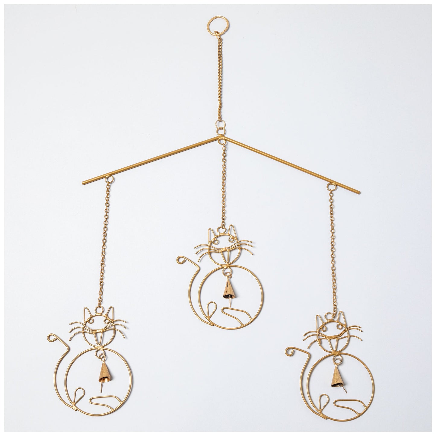 Cat & Dog Iron Wind Chime