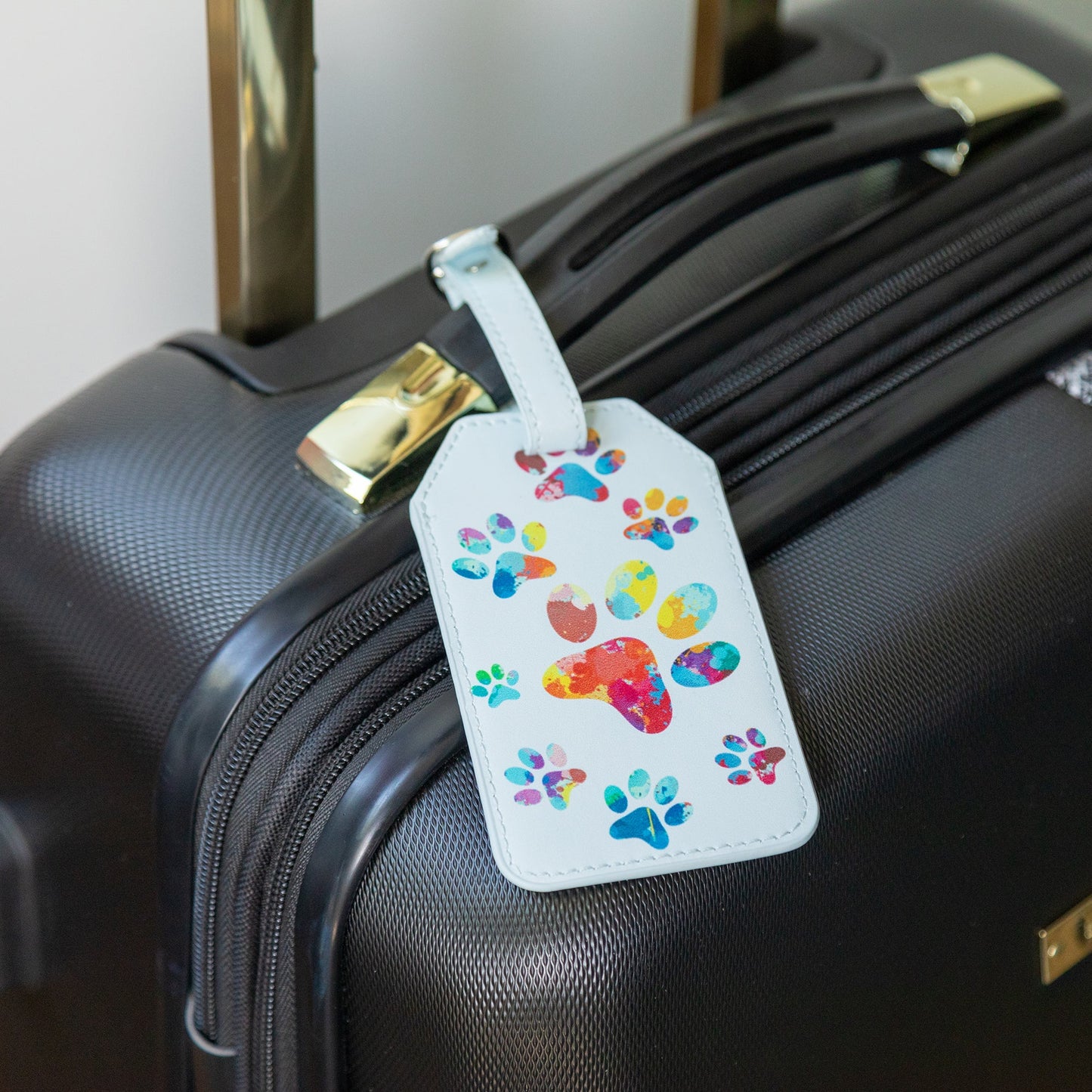 Pawsitively Time to Travel Luggage Tag & Passport Holder