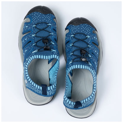 Blue Paw Print Sport Sandals