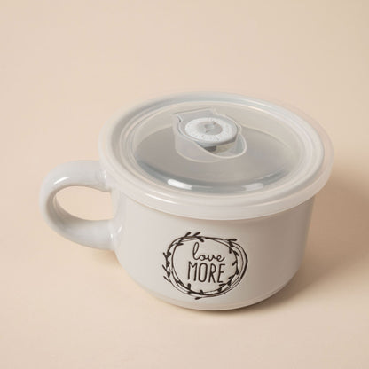 Live Simply Souper Mug with Lid