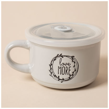 Live Simply Souper Mug with Lid