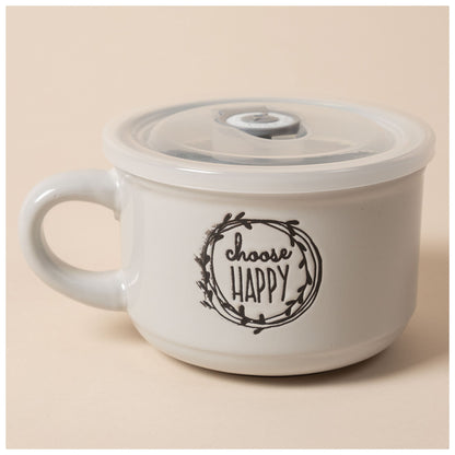 Live Simply Souper Mug with Lid