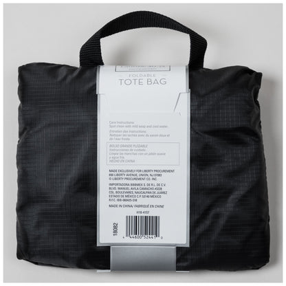 Foldable Ripstop Tote Bag