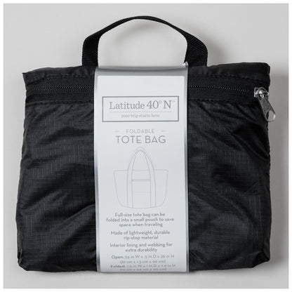 Foldable Ripstop Tote Bag