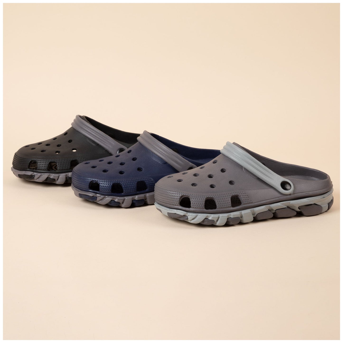 Men's Lightweight EVA Clogs with Strap