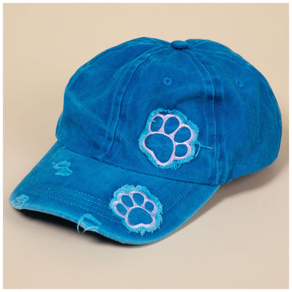 Paw Print Baseball Hat