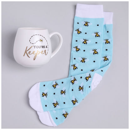 For the Perfect Person Mug & Sock Gift Set