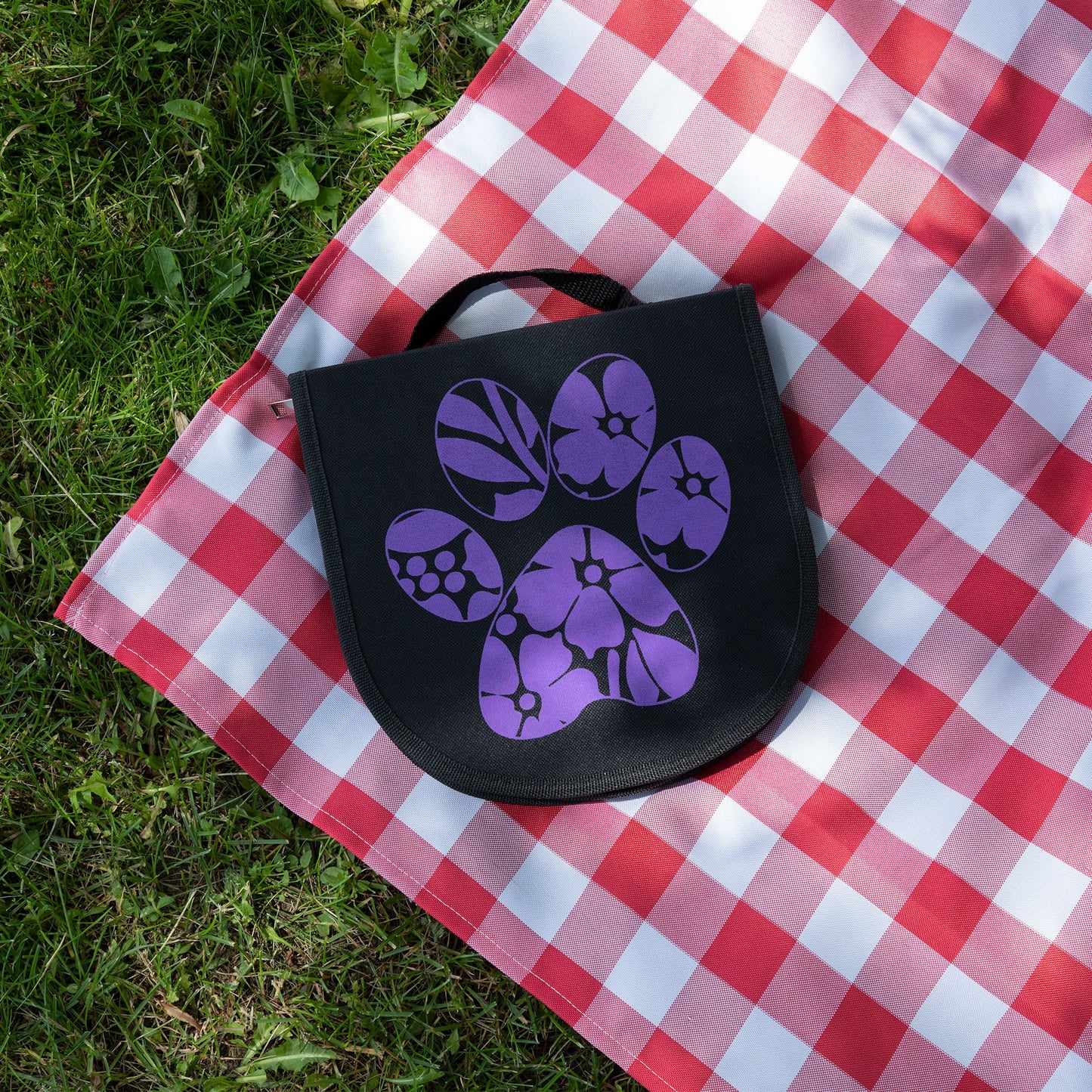 Paw Print Picnic Set Bag