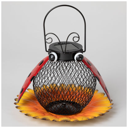 Cute As A Bug & Flower Hanging Bird Feeder