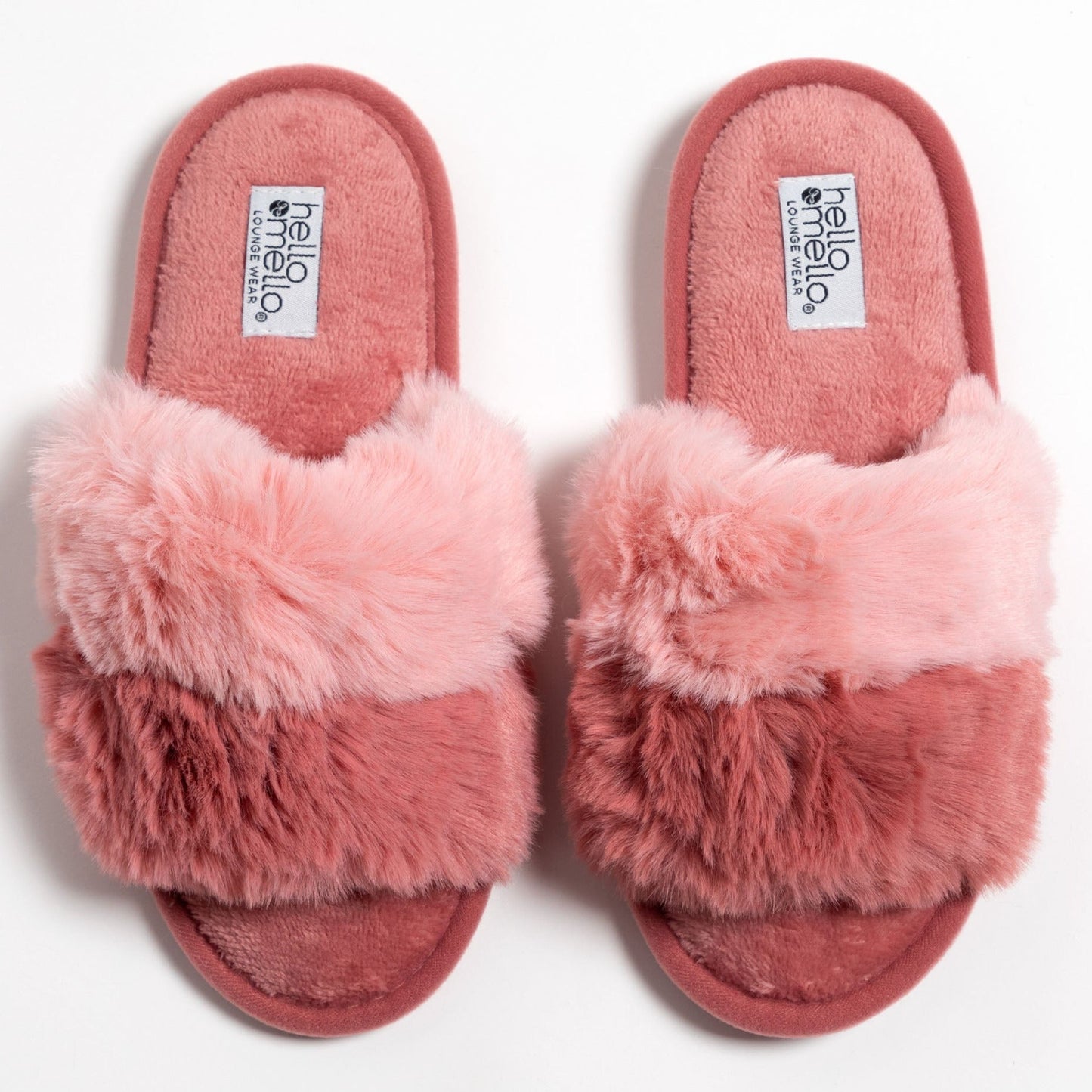 Cotton Candy Puff Slide Slippers